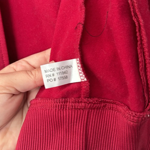 Crimson Red Women's LevelWear University of Alabama Full Zip Athletic Jacket L - Picture 6 of 8